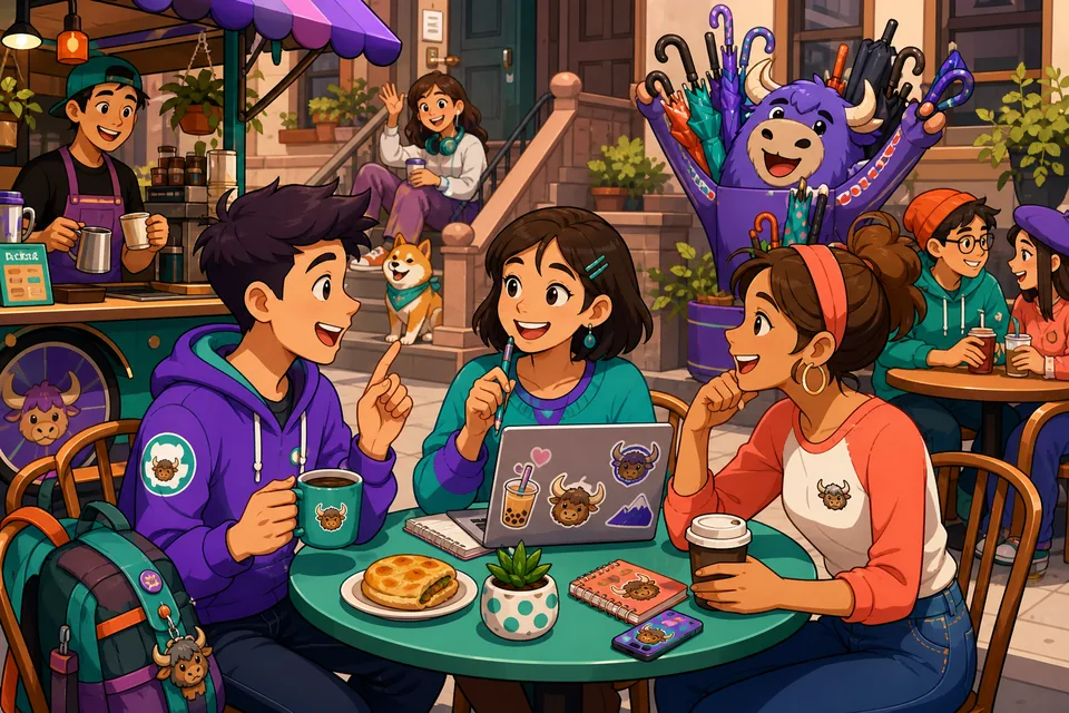 Two people chatting about how often they exercise, cook, and see friends while practicing English frequency phrases.