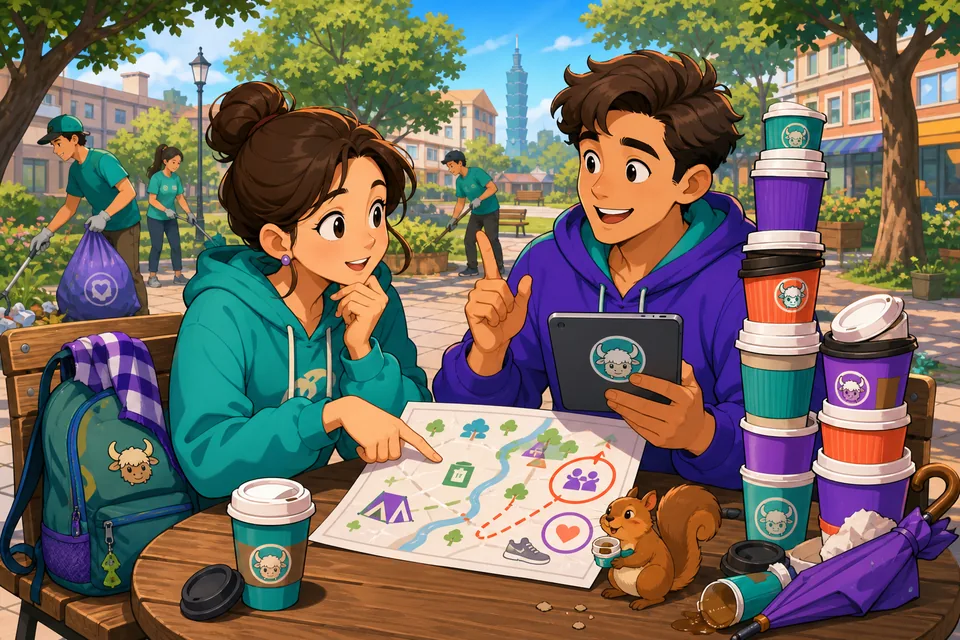 Anna and David discussing a changed meeting plan in English. They use natural phrases for reasons, decisions, and explanations.