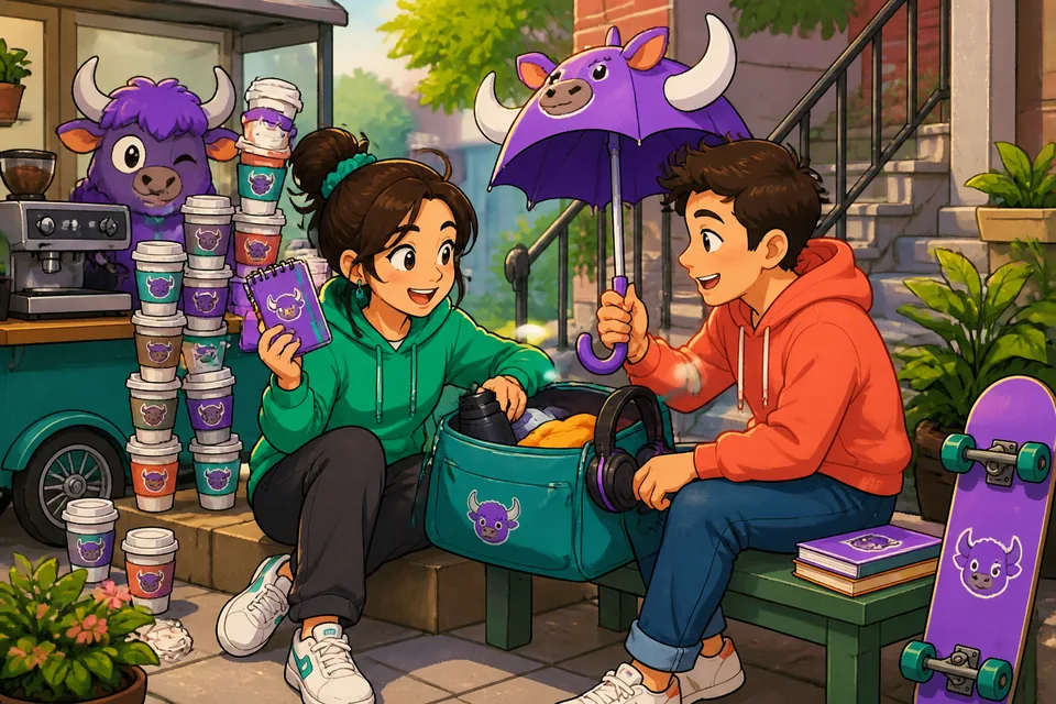 Anna and David look at a backpack and ask Tu as des clés ? and answer Oui, j'ai des clés, practicing possession language.
