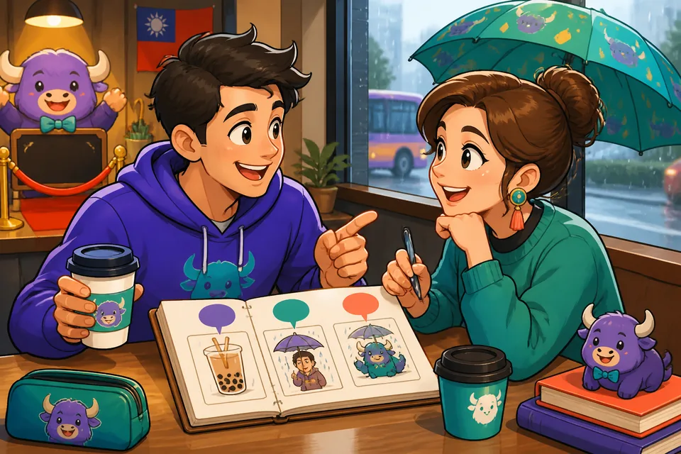 Anna and David using French phrases to give examples and hypotheticals; useful for English-speaking learners of French.