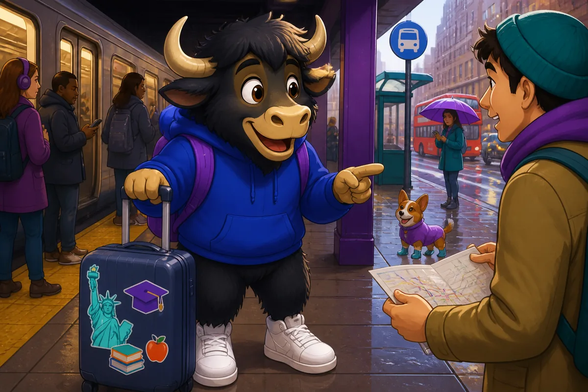 A friendly classroom scene for French learners practicing school vocabulary and phrases.