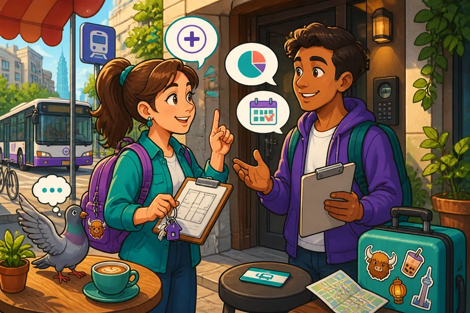 Anna and David use several polite disagreement phrases in a short German dialogue about a project.