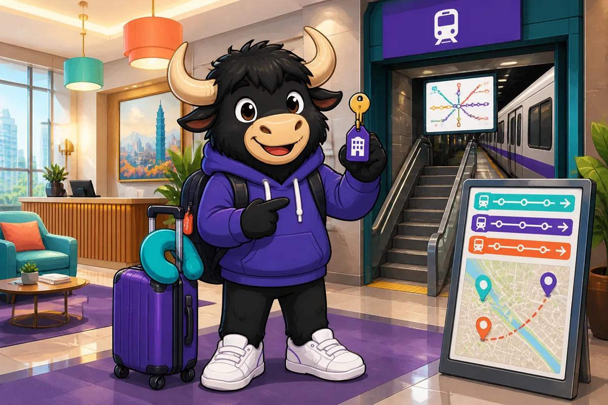 A traveler using a metro map and phone in a busy Chinese subway station, Simplified Chinese transportation phrases visible on the screen.