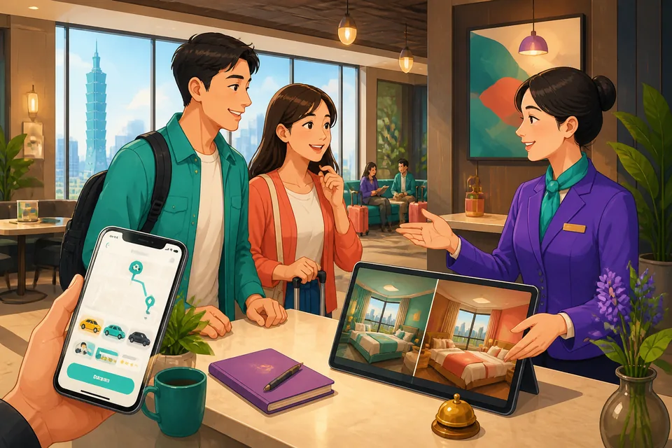 A friendly street market in China where a learner asks a vendor which item is better — scene for reading and listening practice about comparisons.