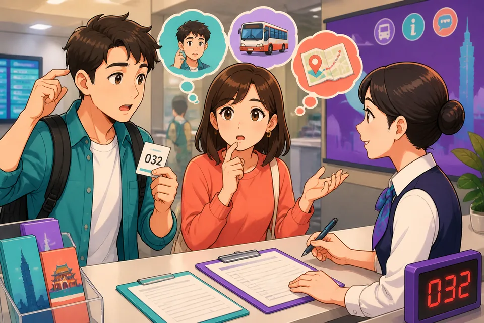 A café scene showing a small back-and-forth in Simplified Chinese where someone softens a statement with 你知道吧 and 之类的吧.