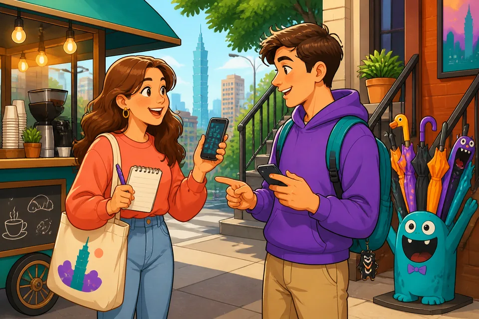 Anna and David exchange numbers and agree to send a location; shows natural Latin American Spanish usage.