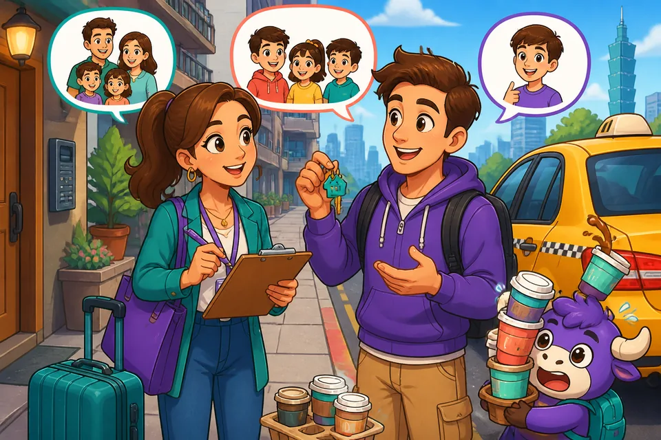 Anna and David chat about their siblings and family size in a short Spanish dialogue.