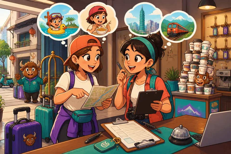 Close-up of a short Spanish conversation about a memorable trip and first-time experiences.