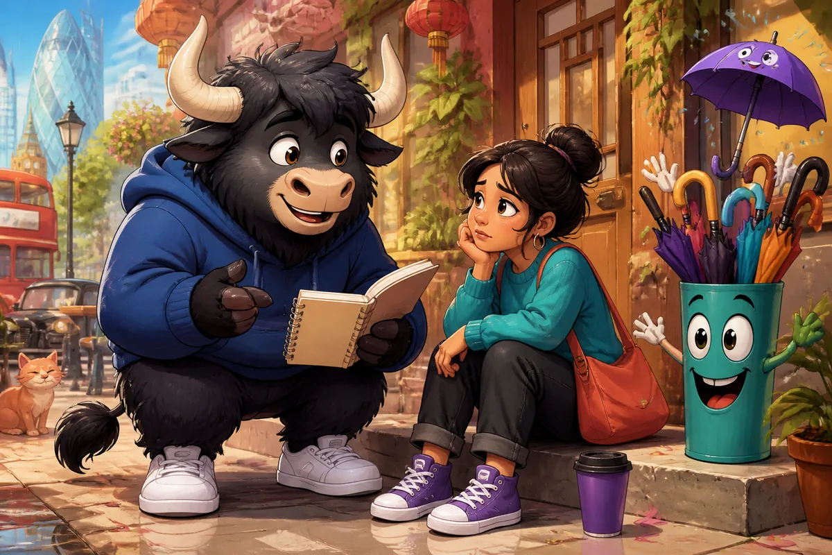 Two friends talking supportively — Spanish empathy phrases for learners.