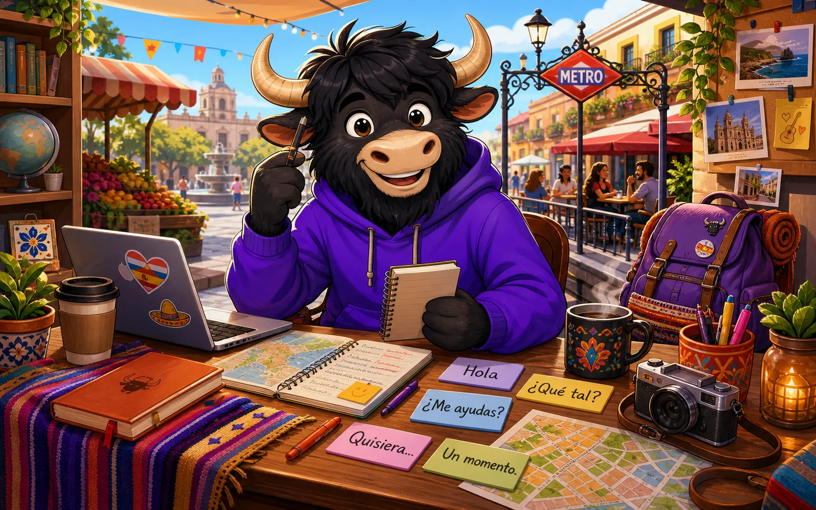 Learn Spanish with free online lessons, audio, speaking practice, and a course overview page.