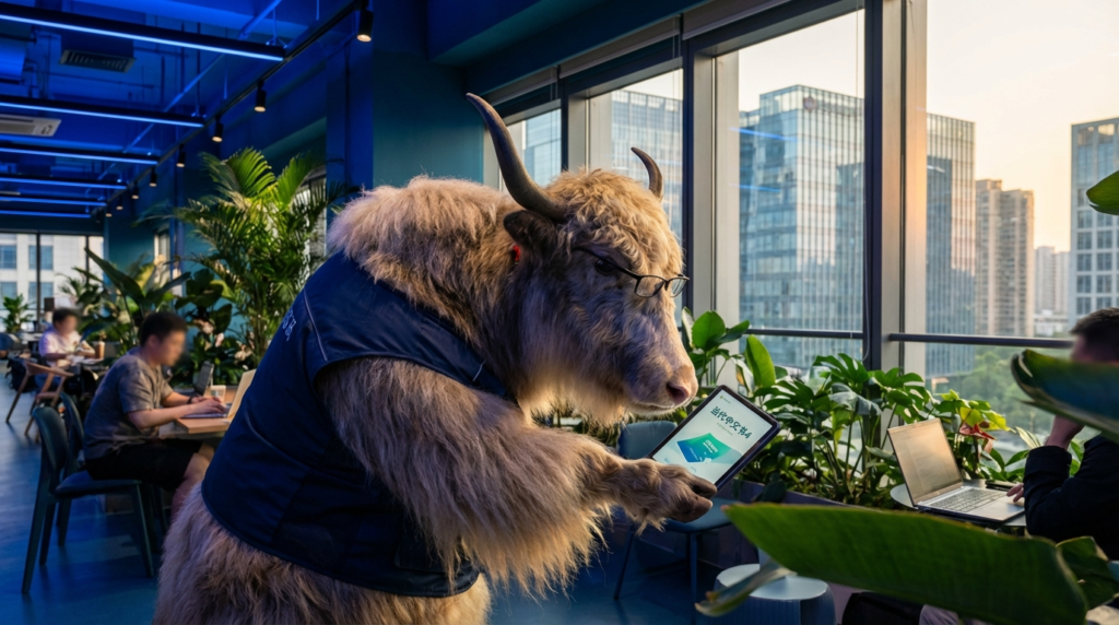 A personified yak Chinese teacher that introduces Contemporary Chinese Book 4 vocabulary and grammar lists in Traditional Chinese.