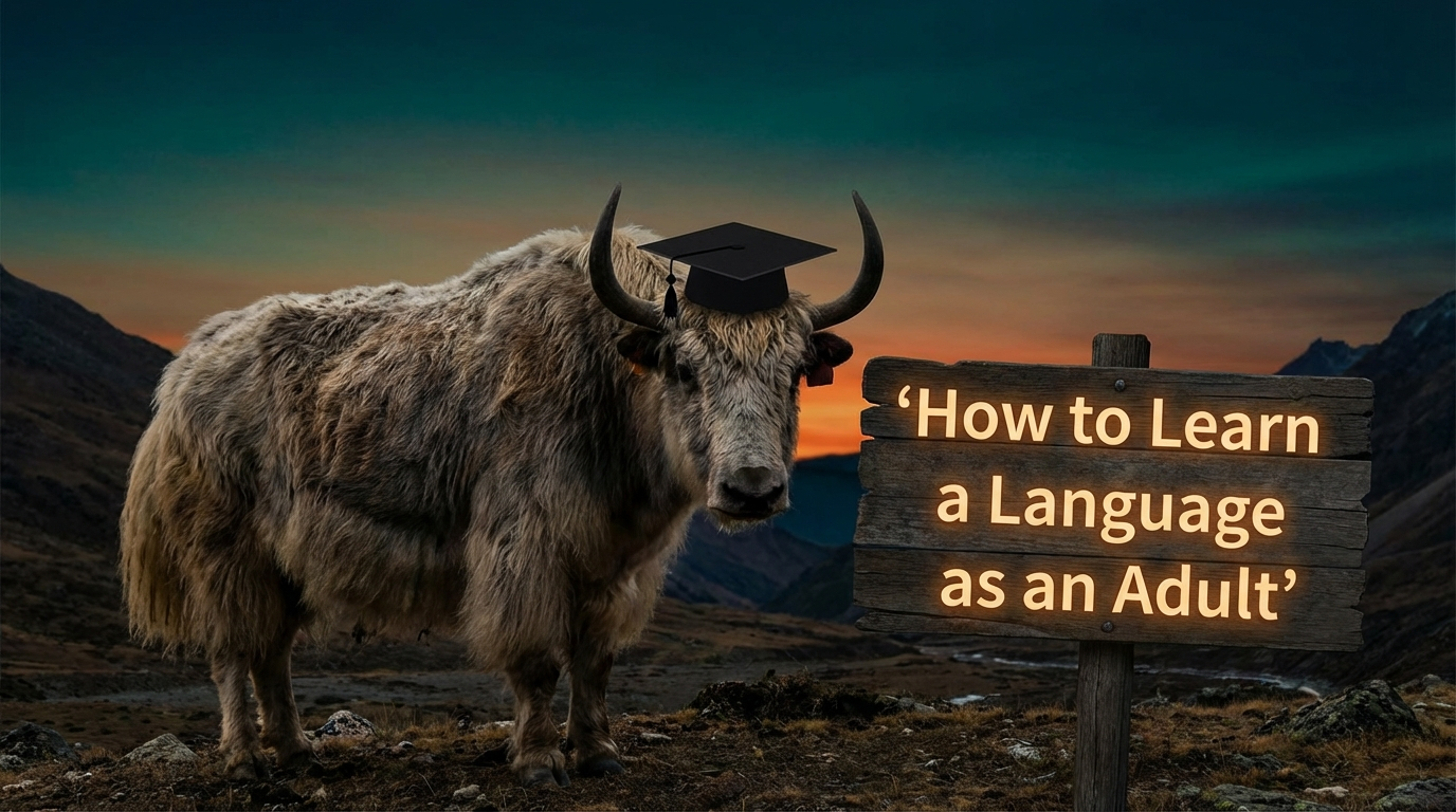 How To Learn a Language As An Adult | Yak Yacker