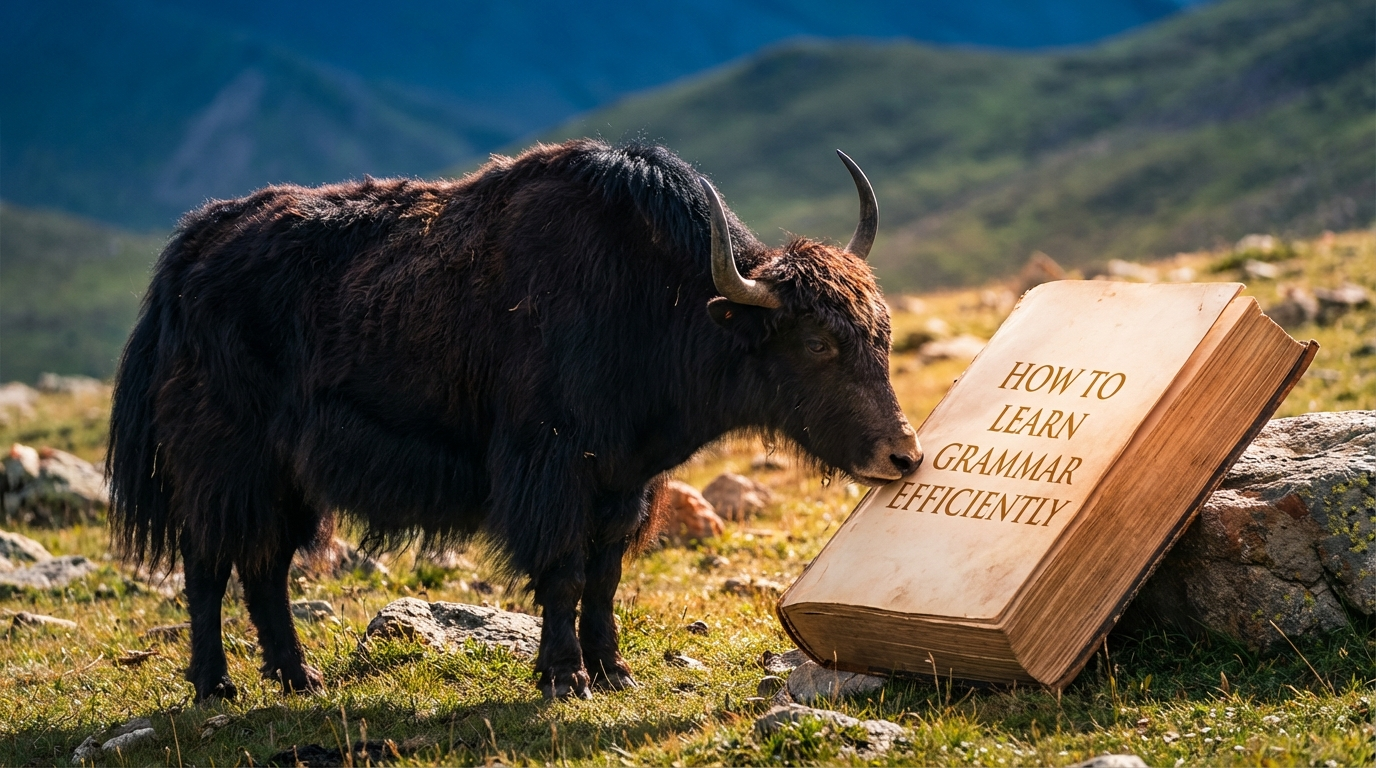 How To Learn Grammar Efficiently | Yak Yacker