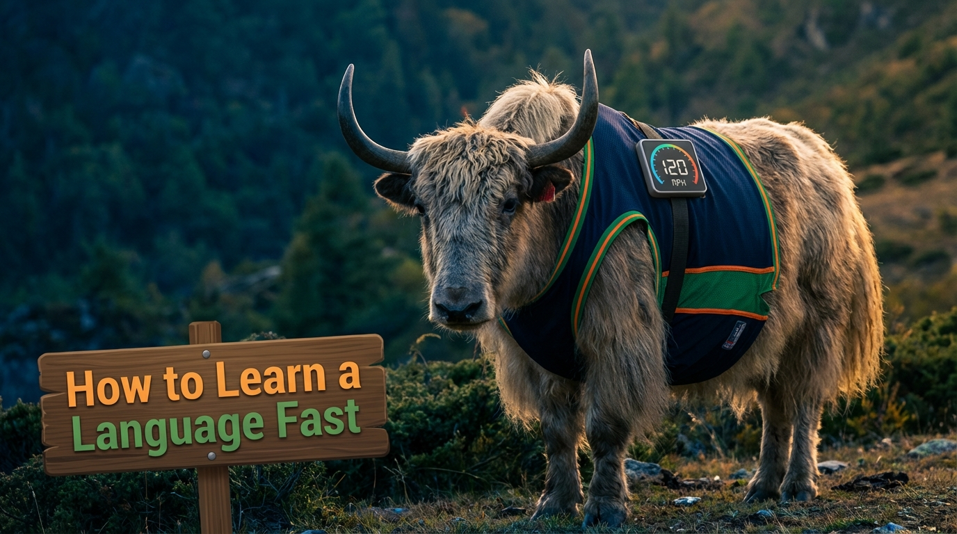 How To Learn A Language Fast | Yak Yacker