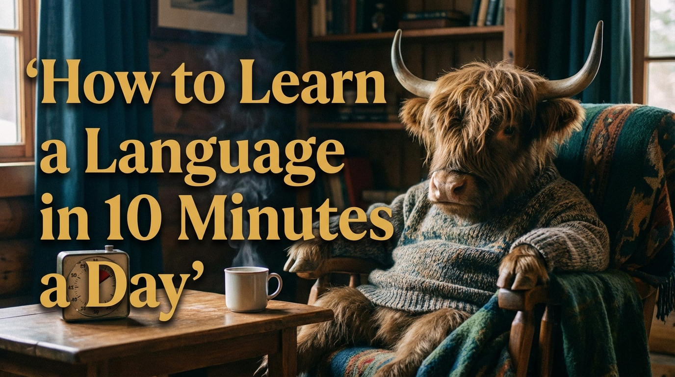 How To Learn A Language In 10 Minutes A Day | Yak Yacker