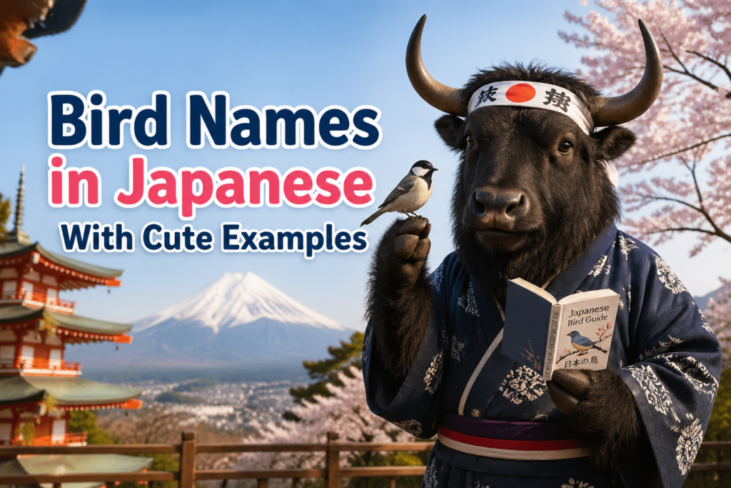 Japanese bird names list