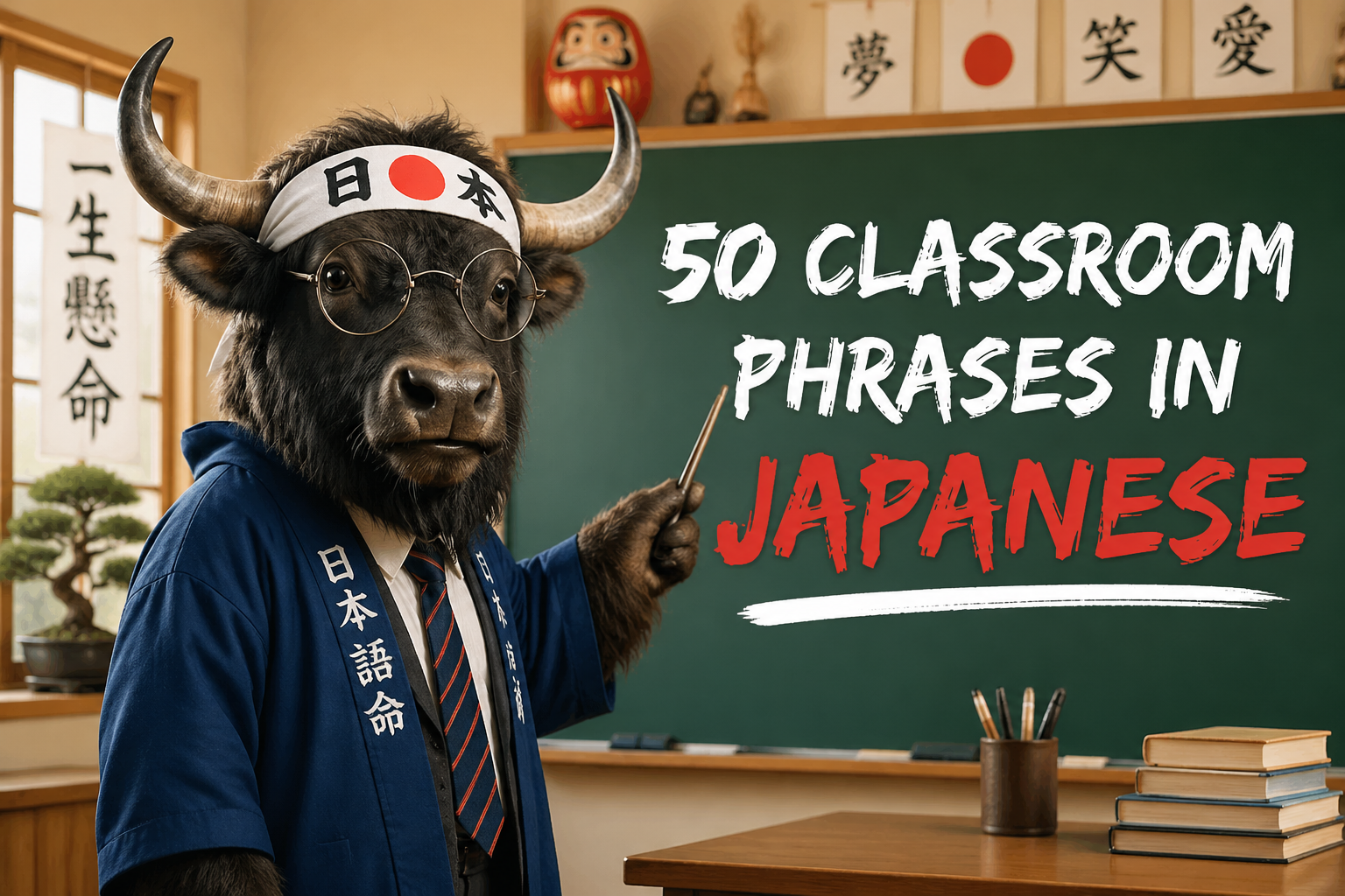 50 Classroom Phrases in Japanese for Students and Teachers