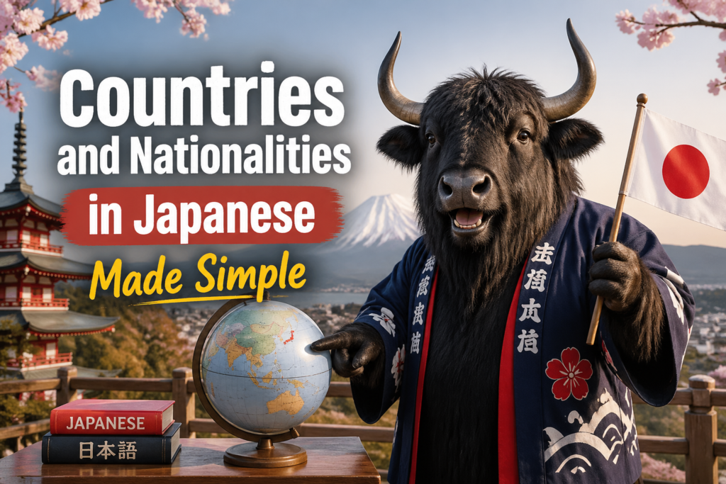 Japanese country nationality words