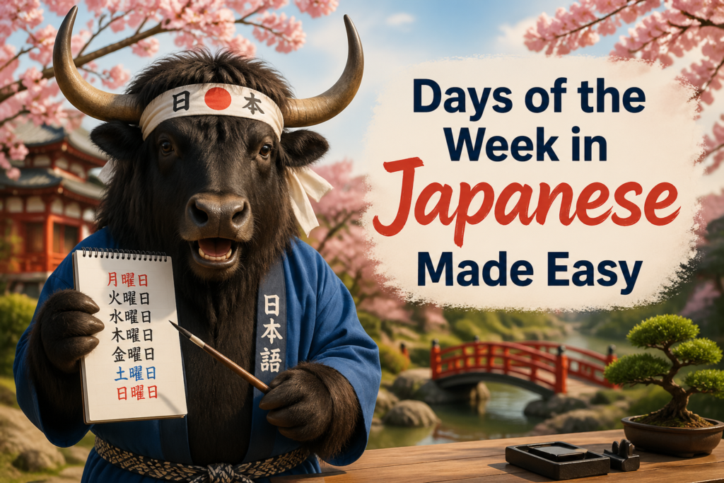 Japanese days of the week