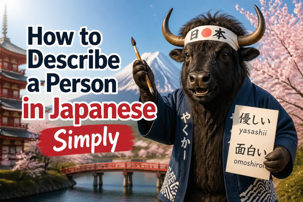 Japanese words to describe people