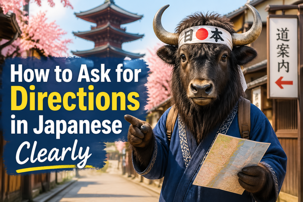 Japanese directions phrases