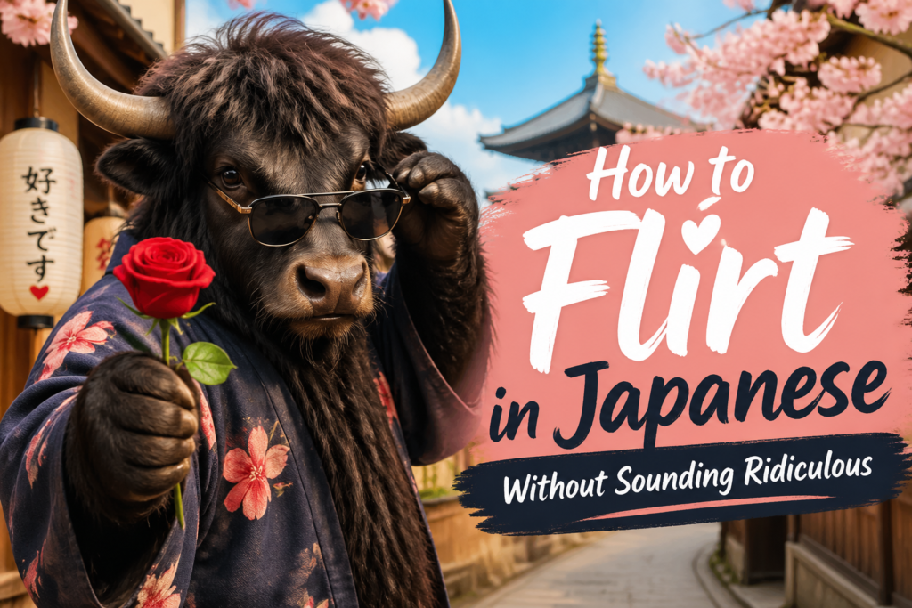 Japanese flirting phrases and tone tips