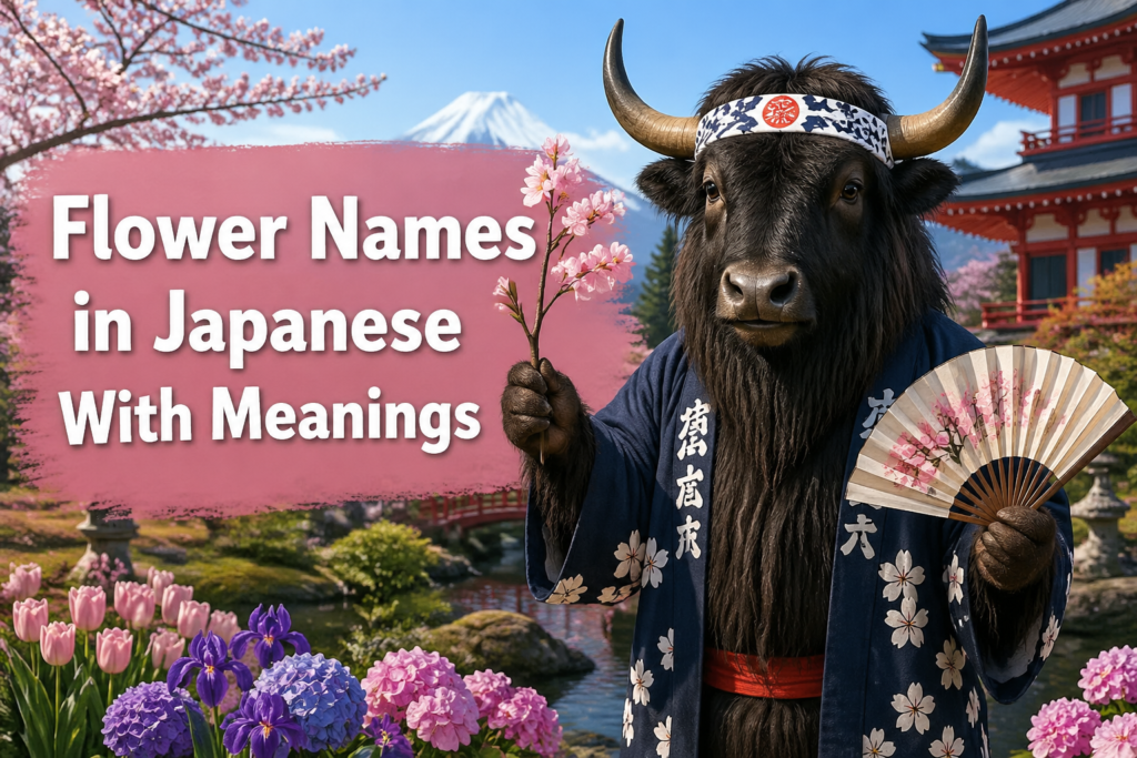 Japanese flower names guide