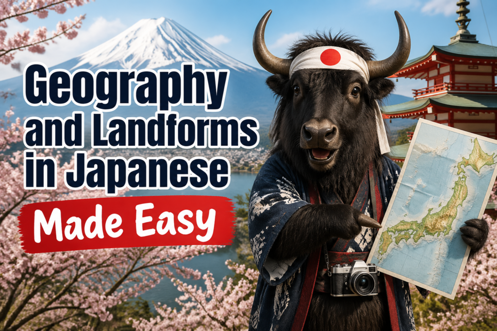 Japanese geography vocabulary