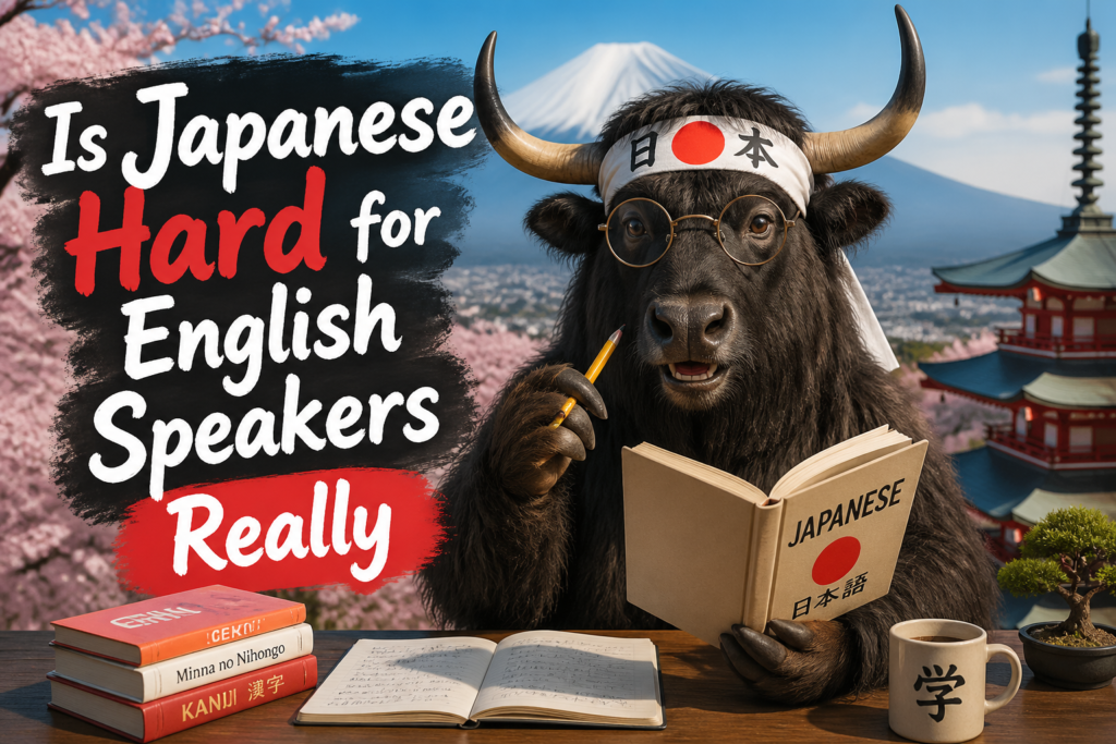 Japanese learning difficulty guide
