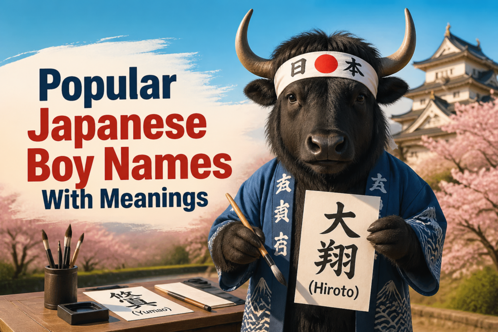Popular Japanese boy names