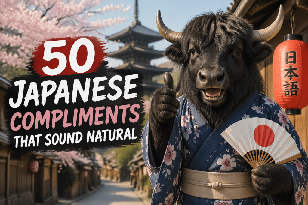 Japanese compliment phrases