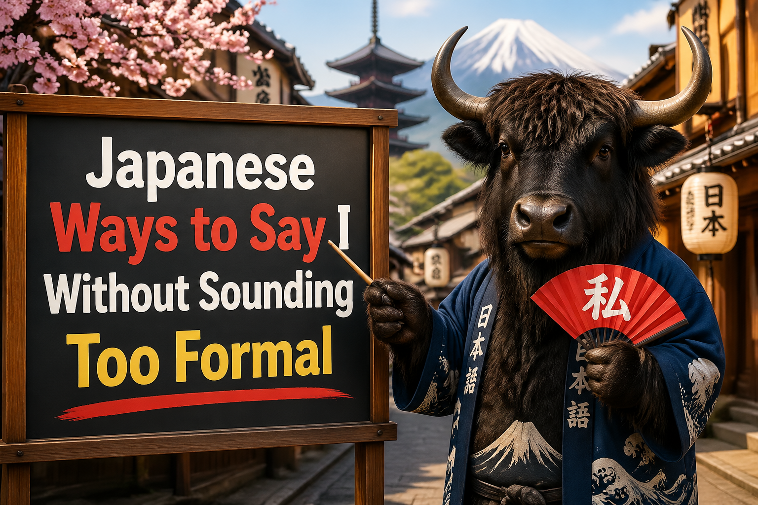 Japanese Too Japanese Ways to Say I Without Sounding Too Formal