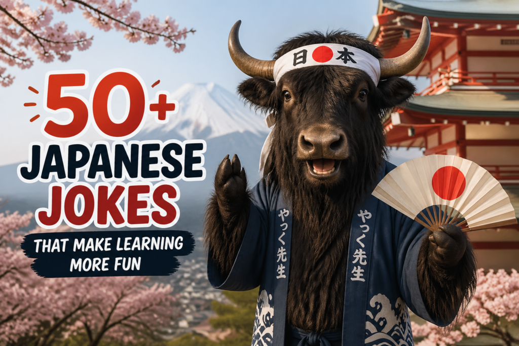 Japanese jokes for learners