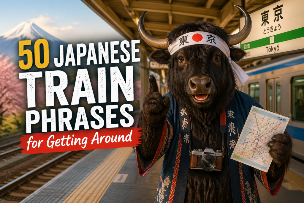 Japanese train and subway phrases