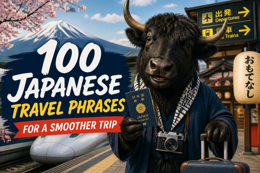 Japanese travel phrases guide