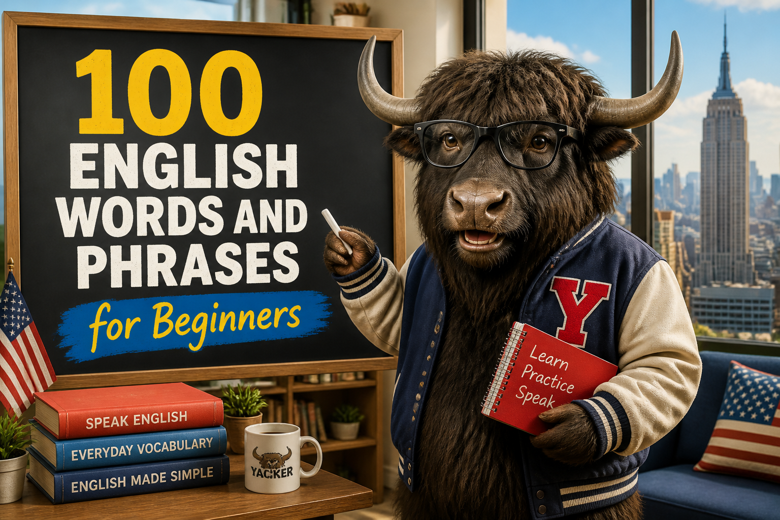 100 English Words and Phrases for Beginners