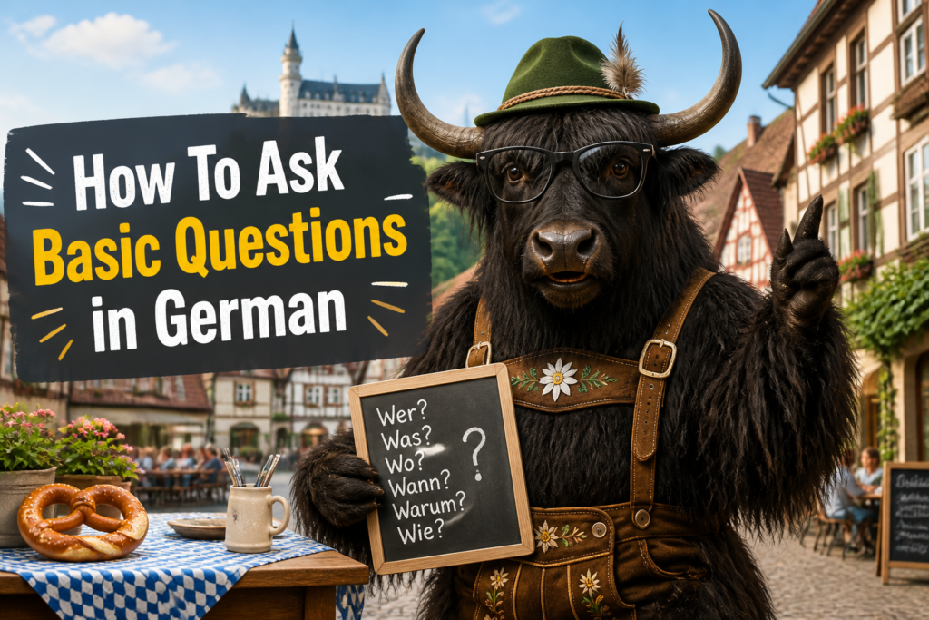 Basic German question phrases
