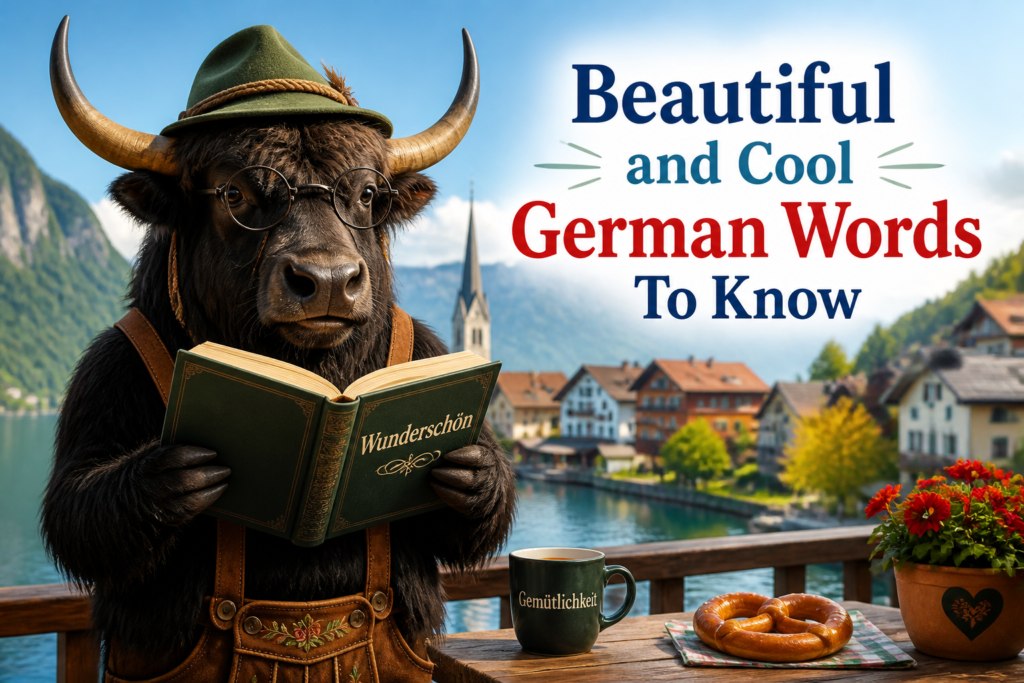Beautiful and cool German words