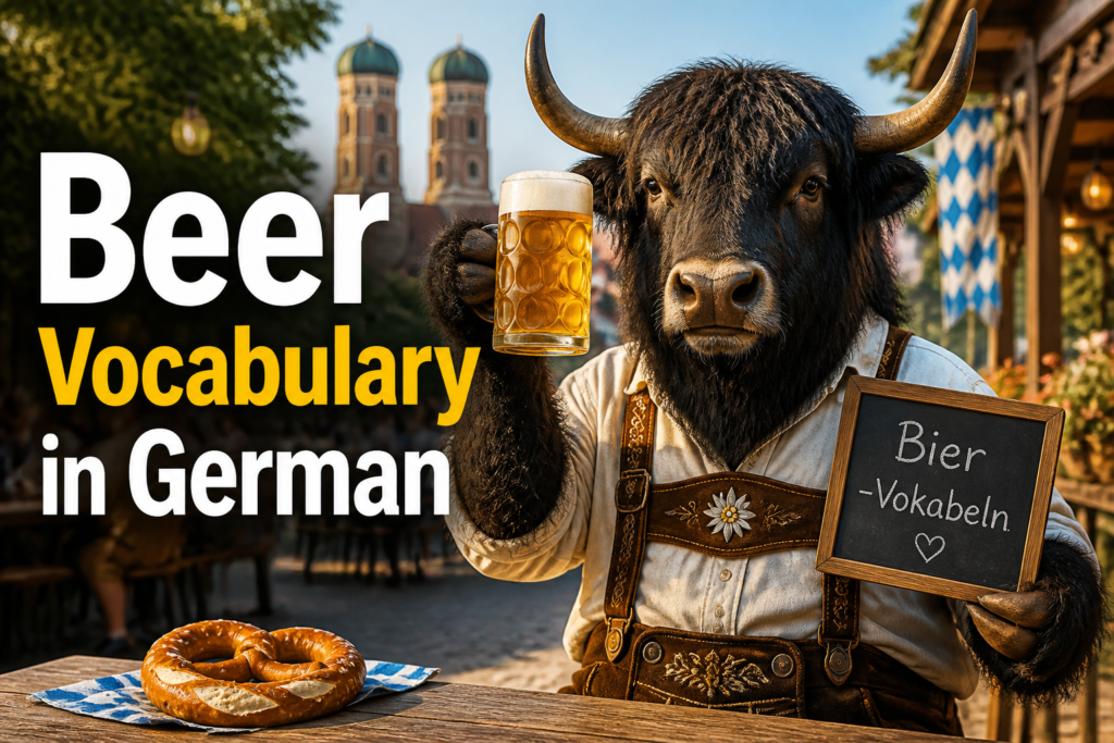 German beer vocabulary words