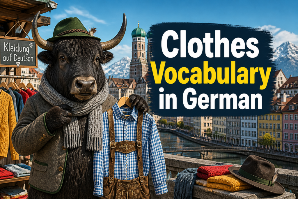 German clothes vocabulary