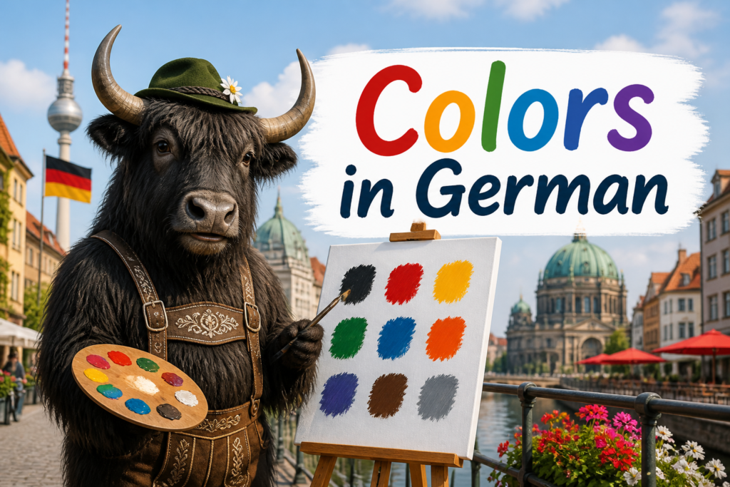 German colors vocabulary