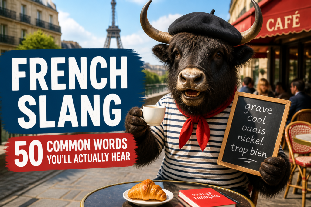 Common French slang words