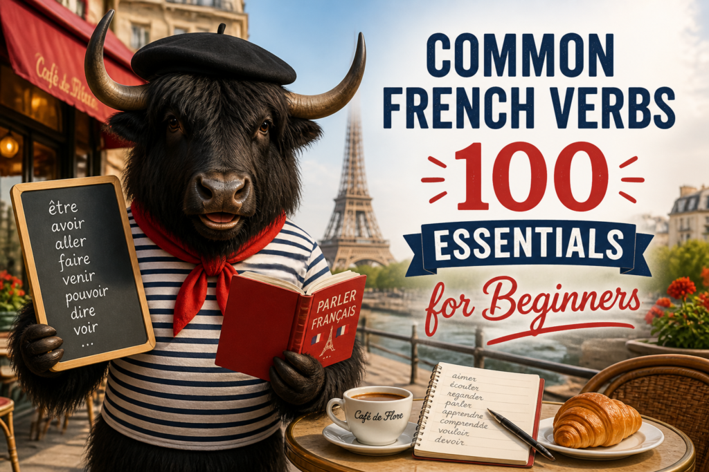Common French verbs list