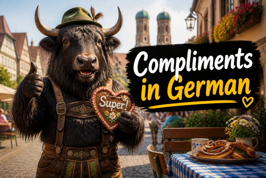 German compliments and praise phrases