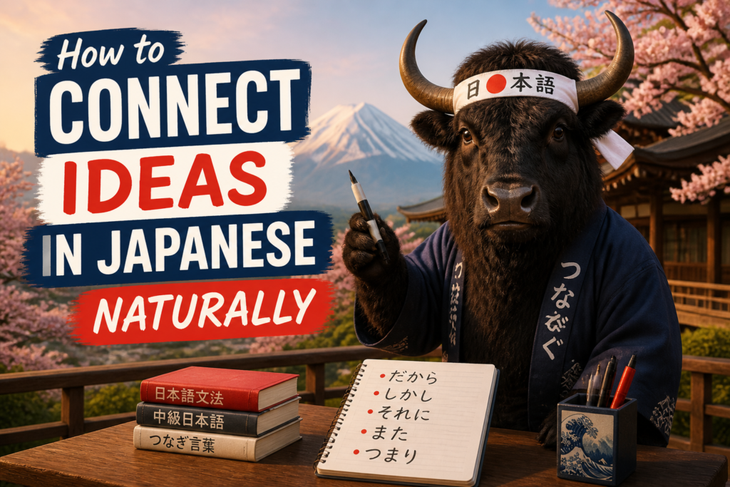 Japanese sentence connectors