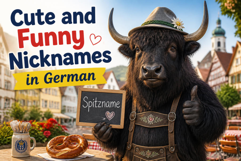 Cute and funny German nicknames