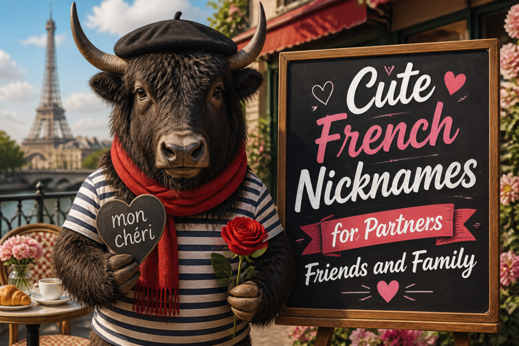 Cute nicknames in French