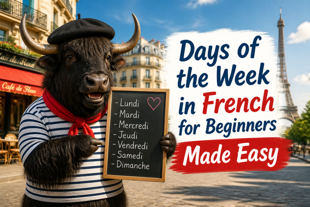 Days of the week in French