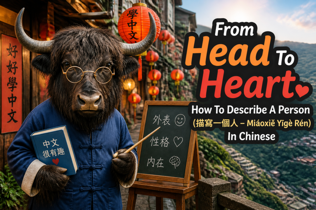 How to describe a person in Traditional Chinese