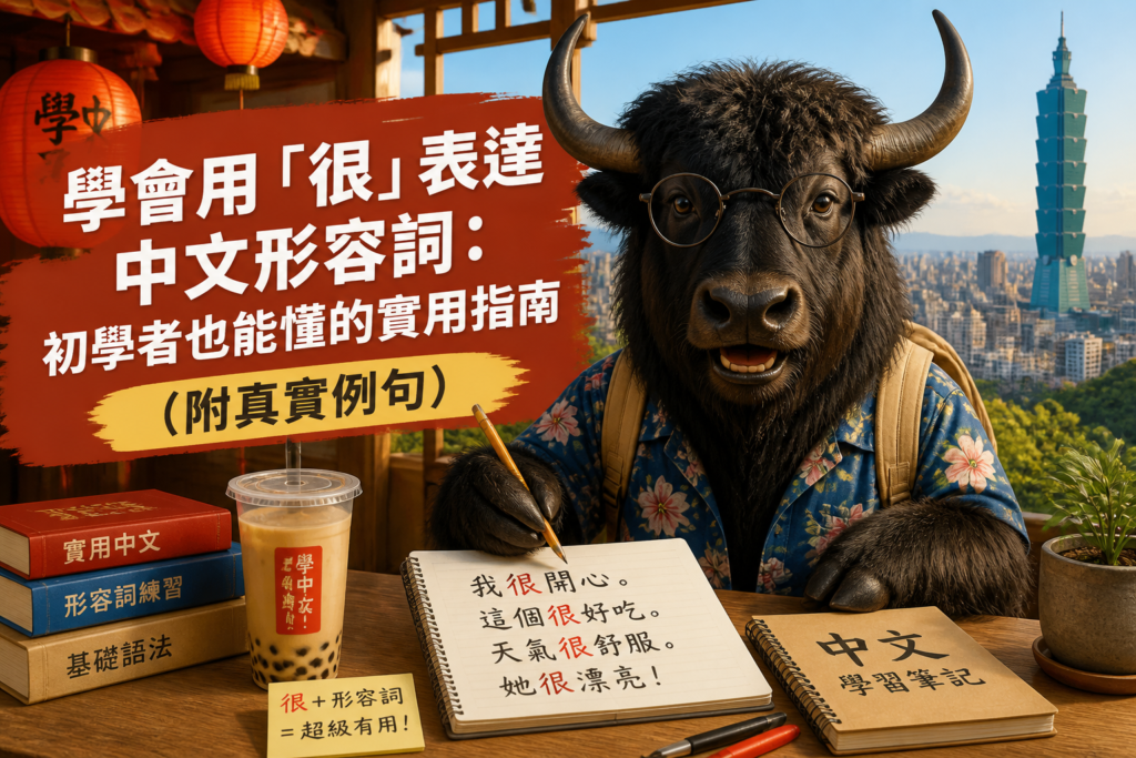 Traditional Chinese directional complements explained with arrows showing movement